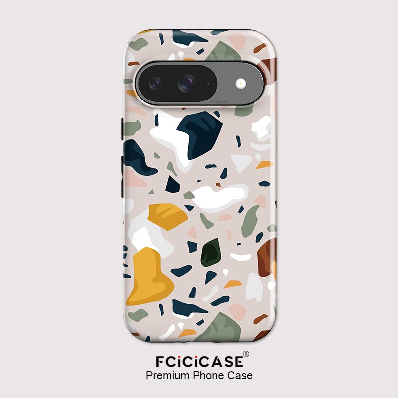 Google Pixel 8A - جراب هاتف فاخر بتصميم فني من