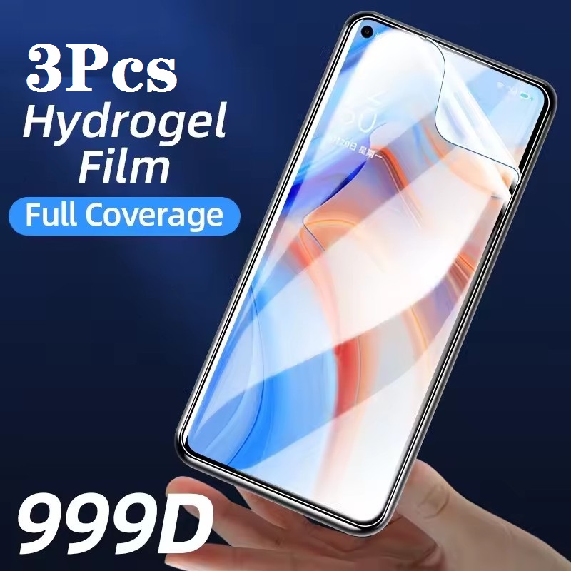 Oppo A78 - 3 قطعة هيدروجيل فيلم ل ممن
