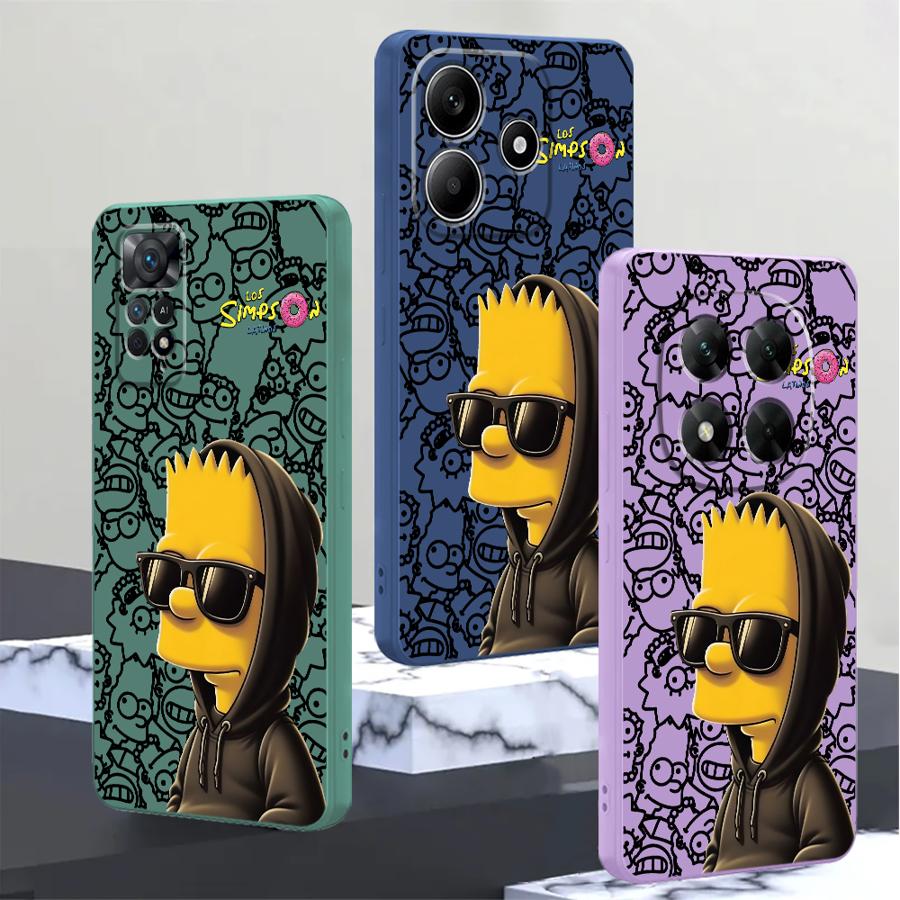 Xiaomi Redmi Note 13 - غطاء هاتف ذكي بتصميم بارت من