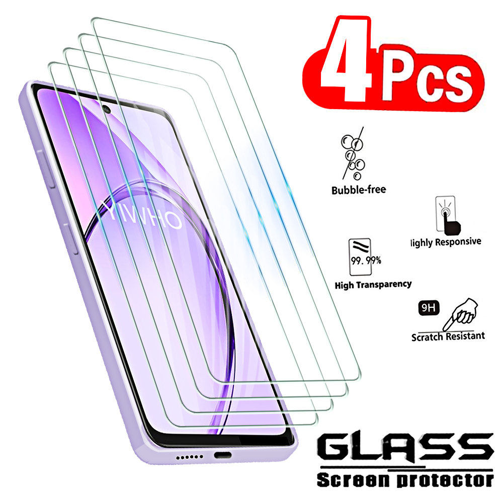 Oppo A78 - 4 قطعة الزجاج المقسى ل ممن