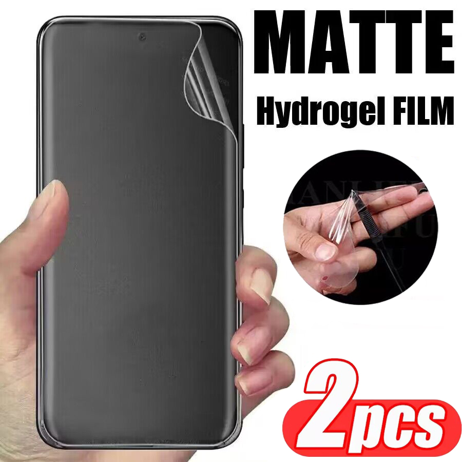 Realme Note 50 - 2 قطعة ماتي هيدروجيل فيلم ل