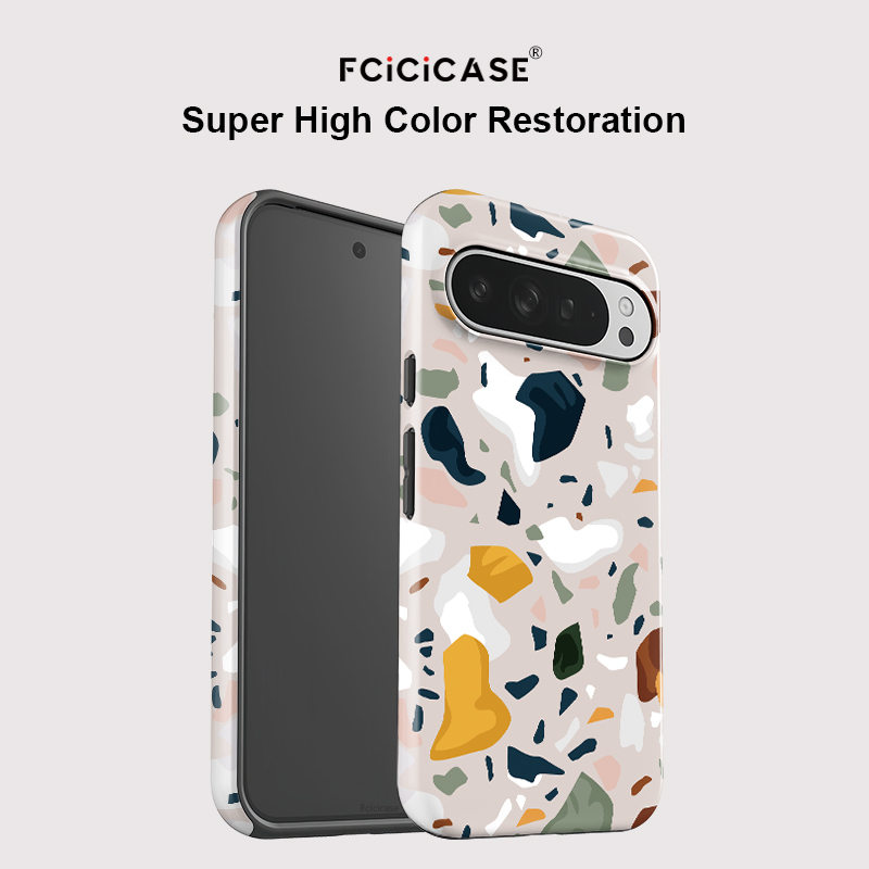 جراب هاتف فاخر بتصميم فني من F - مراجعة Google Pixel 8A وسعره