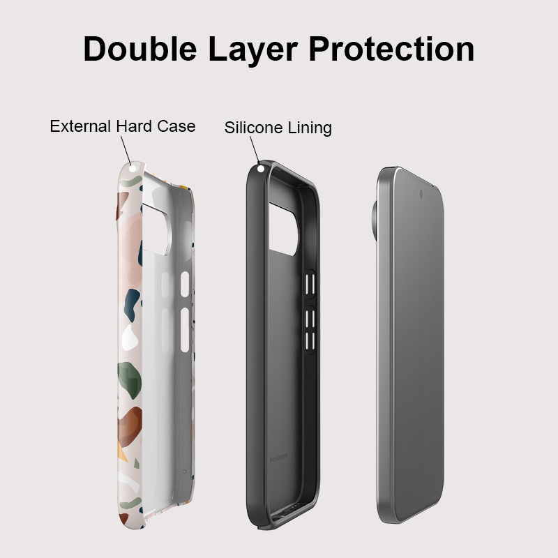 جراب هاتف فاخر بتصميم فني من F - مراجعة Google Pixel 8A وسعره