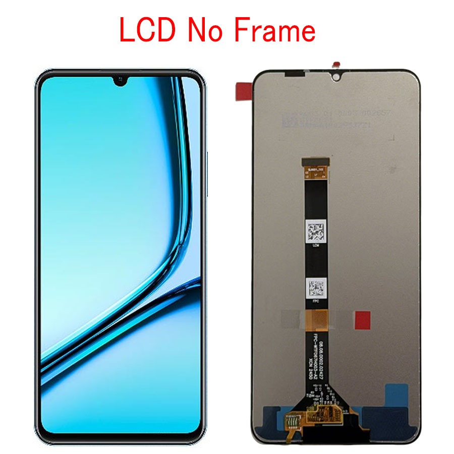 شاشة عرض LCD مقاس 6.74 بوصة له - مراجعة Realme Note 50 وسعره