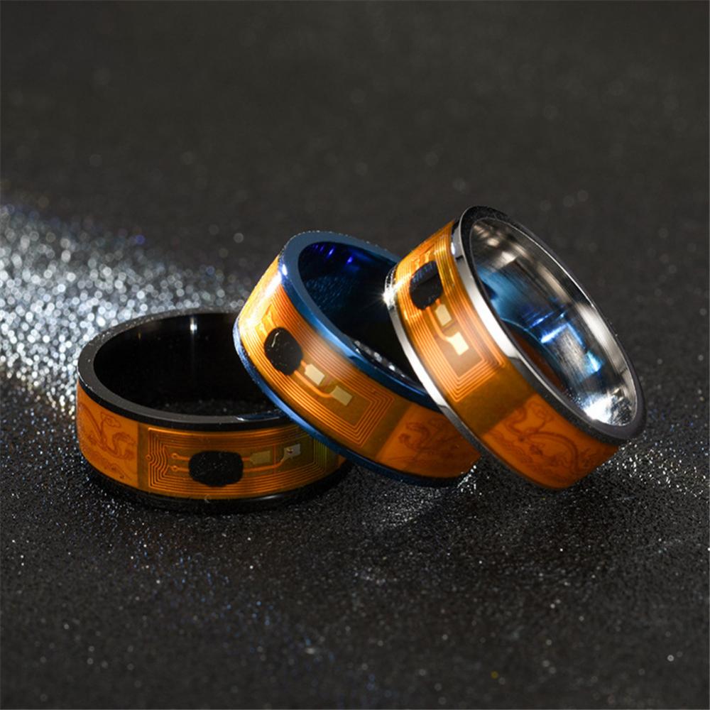 رجل زوجين خواتم NFC الفولاذ ال - مراجعة Smart Ring Nfc Pay وسعره