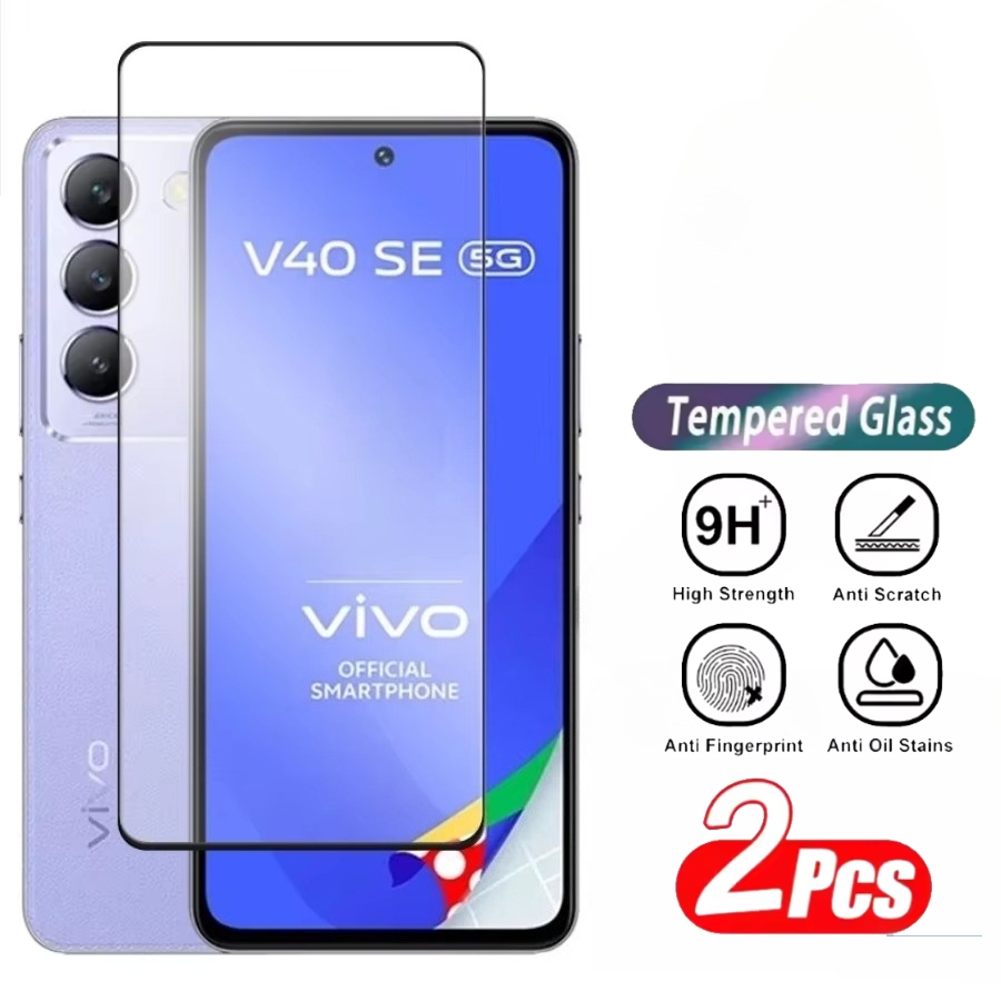 قطعتان من الزجاج المقوى لهاتف  - مراجعة Vivo V40 وسعره