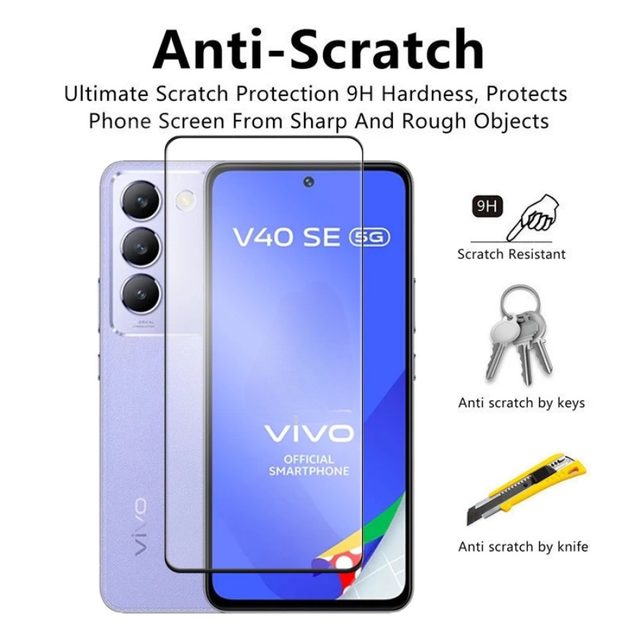 قطعتان من الزجاج المقوى لهاتف  - مراجعة Vivo V40 وسعره