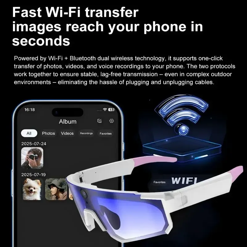 نظارات شاومي الذكية بتقنية الذ - مراجعة Smart Glasses Lens وسعره