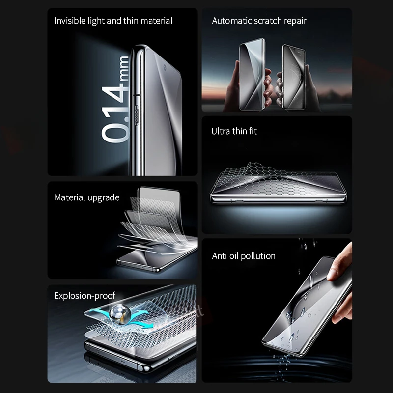2-4 قطعة فيلم هيدروجيل منحني ك - مراجعة Vivo V40 وسعره
