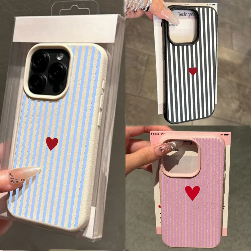 غطاء هاتف مخطط ملون بتصميم قلب - مراجعة Realme Note 50 وسعره