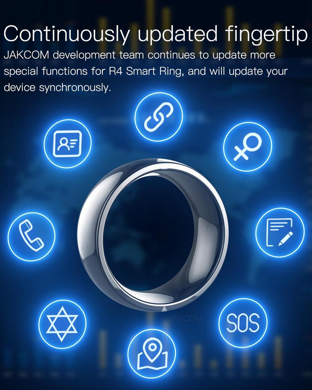 Jakcom Smart Ring R4 أجهزة يمك - مراجعة Smart Ring Nfc Pay وسعره
