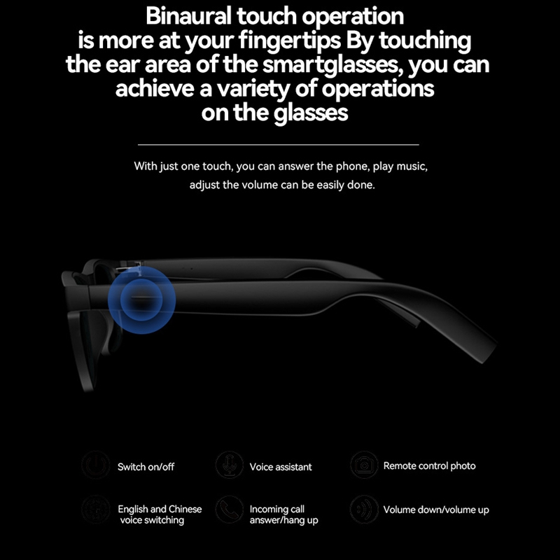 نظارات ون بلس الذكية اللاسلكية - مراجعة Smart Glasses Lens وسعره