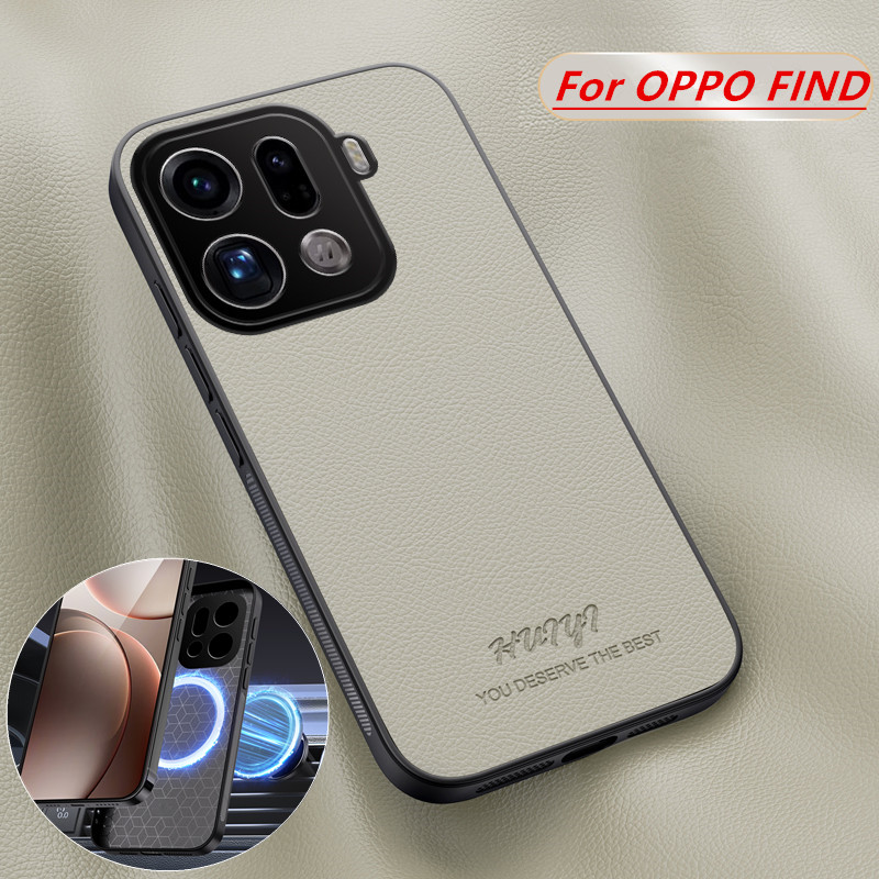 حافظة هاتف فاخرة من الجلد مع م - مراجعة Oppo Find X8 وسعره