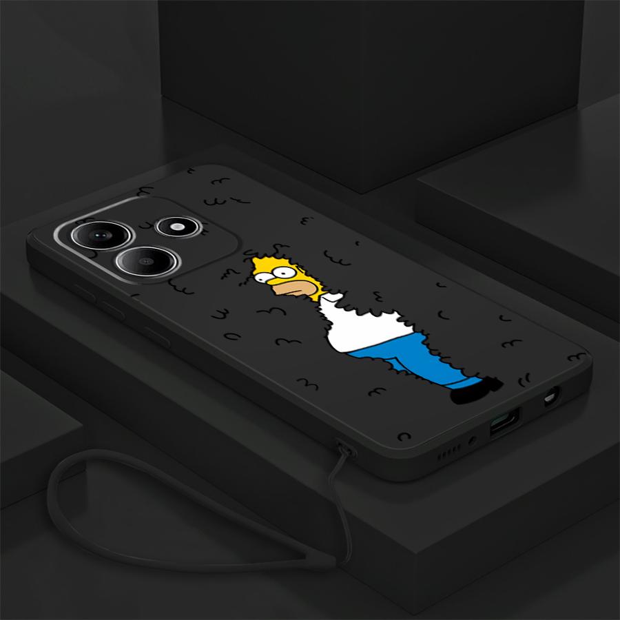 غطاء هاتف بتصميم S-Simpsons Co - مراجعة Xiaomi Redmi Note 13 وسعره