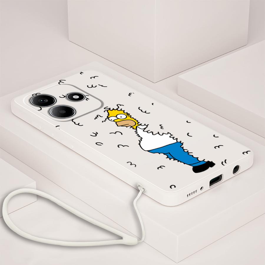 غطاء هاتف بتصميم S-Simpsons Co - مراجعة Xiaomi Redmi Note 13 وسعره